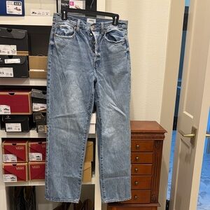 Pistola Women's Blue Straight Jeans